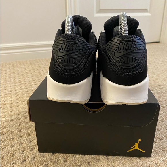 Nike Air Max 90 Twisted Black White Black - Picture 6 of 6